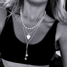 Load image into Gallery viewer, BOLO 🖤FOLLOW YOUR HEART🖤NECKLACE🖤SILVER