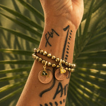 Load image into Gallery viewer, LUCKY PENNY⚡️GOLDEN HEMATITE BRACELET