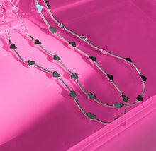 Load image into Gallery viewer, LINKS OF LOVE 🖤HEART CHAIN 🖤(SILVER & GOLD)