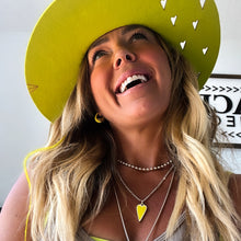 Load image into Gallery viewer, DOUBLE SIDED 🖤HAPPY HEARTS 🖤 SILVER