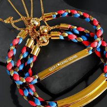 Load image into Gallery viewer, KEEP F♥CKING GOING♥MANTRA BRACELET