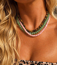 Load image into Gallery viewer, ••NEW•• PINK SEA SHELL HEART NECKLACE **(double sided)**