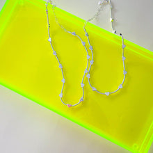 Load image into Gallery viewer, LINKS OF LOVE 🖤HEART CHAIN🖤SILVER