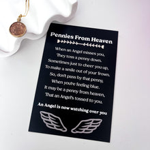 Load image into Gallery viewer, PENNIES FROM HEAVEN & LUCKY PENNY NECKLACE 🖤