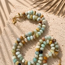 Load image into Gallery viewer, ••NEW•• AMAZONITE BEADED CHAIN 🐚