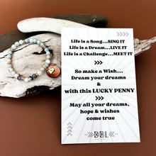 Load image into Gallery viewer, LUCKY PENNY BRACELET ⫸COLLECTION by:DBL