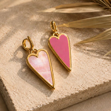 Load image into Gallery viewer, ••NEW•• DOUBLE SIDED RAVING HEARTS 🩷CHARM ONLY