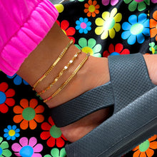 Load image into Gallery viewer, ANKLET •• STAY GOLDEN