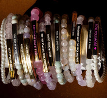 Load image into Gallery viewer, ••NEW•• YOU GOT IT IN YOU🖤 Mindset Mantra Bracelet