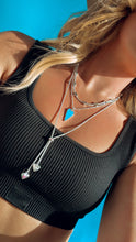 Load image into Gallery viewer, LINKS OF LOVE 🖤HEART CHAIN🖤SILVER