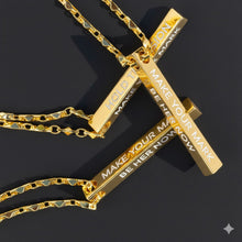 Load image into Gallery viewer, TRIFECTAš¤ 3 SIDED š¤MANTRA NECKLACE