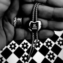 Load image into Gallery viewer, BOLO🖤BE YOU BABE 🖤 NECKLACE