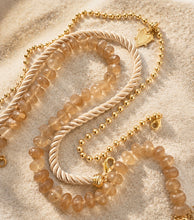 Load image into Gallery viewer, ••NEW•• YELLOW CITRINE ✨GEMSTONE NECKLACE