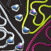 Load image into Gallery viewer, ••SILVER•• ELECTRIC LOVE 🖤NECKLACE