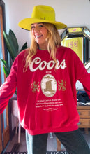 Load image into Gallery viewer, KRISTAS CLOSET🩷COORS light VINTAGE SWEATER (FITS LARGE) M/L