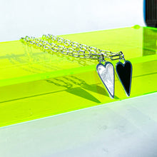 Load image into Gallery viewer, 2 in 1🩷COLORFUL HEARTS 🩷DOUBLE SIDED(silver)