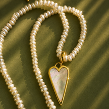 Load image into Gallery viewer, ••last one•• RAVING HEART ⚡️CHOOSE A CHARM PEARL ⚡️CHAIN