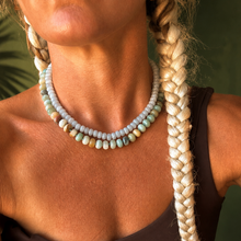 Load image into Gallery viewer, ••NEW•• AMAZONITE BEADED CHAIN 🐚