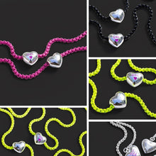 Load image into Gallery viewer, ••SILVER•• ELECTRIC LOVE 🖤NECKLACE