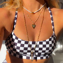 Load image into Gallery viewer, 🔥last one🔥COMMITTED TO ME 🖤 PROMISE KEPT🖤MANTRA NECKLACE