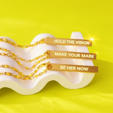 Load image into Gallery viewer, ••50% OFF•• BE HER NOW 🩷MANTRA⚡️ necklace