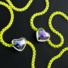 Load image into Gallery viewer, ••SILVER•• ELECTRIC LOVE 🖤NECKLACE