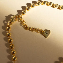 Load image into Gallery viewer, BE YOU 🖤BALL CHAIN 🖤 GOLD