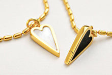 Load image into Gallery viewer, 2 in 1 •• double sided 🩷MINI🩷HEART💛NECKLACE