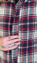 Load image into Gallery viewer, KRISTAS CLOSET 🩷 PLAID QUILTED WESTERN VEST