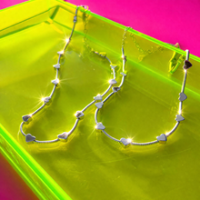 Load image into Gallery viewer, LINKS OF LOVE š¤HEART CHAIN ā¢ā¢silverā¢ā¢