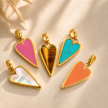 Load image into Gallery viewer, ••NEW•• DOUBLE SIDED RAVING HEARTS 🩷CHARM ONLY