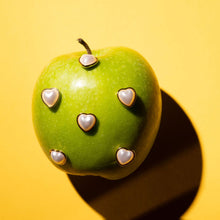 Load image into Gallery viewer, **last pair** PEARL HEARTš¤ STUDš¤EARRINGS
