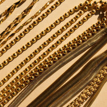 Load image into Gallery viewer, BE YOU 🖤BALL CHAIN 🖤 GOLD