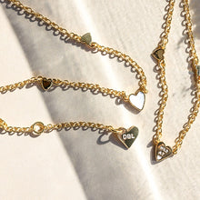 Load image into Gallery viewer, $80 OFF🩷••MINI🖤 WILD AT HEART 🖤 MANTRA NECKLACE