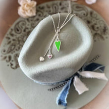 Load image into Gallery viewer, BOLO 🖤FOLLOW YOUR HEART🖤NECKLACE🖤SILVER