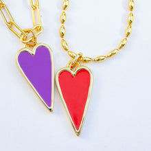 Load image into Gallery viewer, HAPPY HEART♥ NECKLACE ♥ GOLD