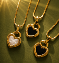 Load image into Gallery viewer, ••last one•• MINI ♥ OG HEART ♥ NECKLACE ** (double sided) **