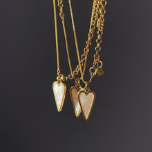 Load image into Gallery viewer, PEARL & BLACK ONYX š¤DOUBLE SIDEDš¤GOLD