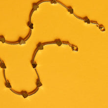 Load image into Gallery viewer, LINKS OF LOVE 🖤HEART CHAIN🖤GOLD