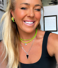 Load image into Gallery viewer, 50% OFF•• BE EXTRA💚GREEN HEART 💚 MANTRA NECKLACE