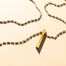 Load image into Gallery viewer, TRIFECTAš¤ 3 SIDED š¤MANTRA NECKLACE