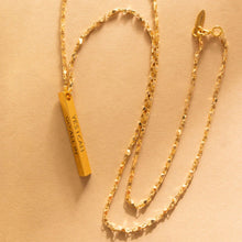 Load image into Gallery viewer, TRIFECTA š¤ 3 SIDED š¤MANTRA NECKLACEš¤