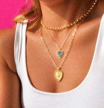 Load image into Gallery viewer, ••NEW•• ABALONE SHELL 🐚 HEART NECKLACE
