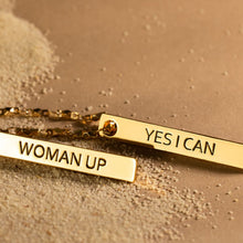 Load image into Gallery viewer, TRIFECTAš¤ 3 SIDED š¤MANTRA NECKLACE