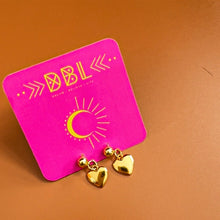 Load image into Gallery viewer, 🔥30% OFF🔥HEART HOOPS & STUDS ♥ GOLD & SILVER