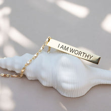 Load image into Gallery viewer, š„LAST CALLš„
TRIFECTAš¤ 3 SIDED š¤MANTRA NECKLACE