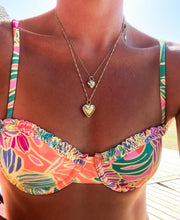 Load image into Gallery viewer, FOLLOW YOUR HEART 🖤mini 🖤 MANTRA NECKLACE