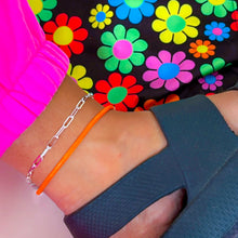 Load image into Gallery viewer, ANKLET•• PAPERCLIP LINK