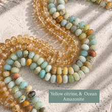 Load image into Gallery viewer, YELLOW CITRINE ✨COOL GIRL GEMSTONE NECKLACE