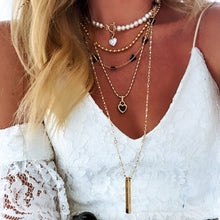 Load image into Gallery viewer, š„LAST ONE š„TRIFECTAš¤ 3 SIDED š¤MANTRA NECKLACE